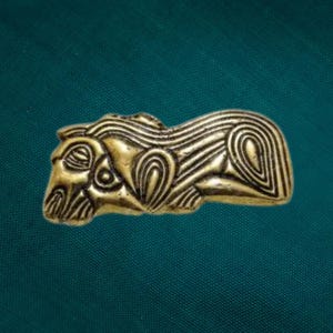 Anglo-Saxon Sleeping Horse Mounts or Brooch