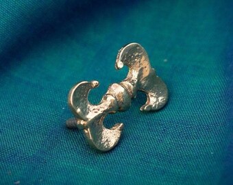 Fleurs-de- Lys Medieval Belt Mounts (set of 5)