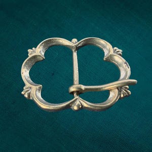 Medieval Spectacle Buckle - Double Buckle from the 15th century