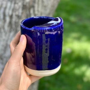 Handmade Ceramic Travel Tumbler