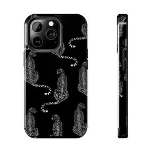 Cheetah Print Phone Case, Durable Phone Cover, Protective Phone Case, Animal Print Case, Leopard Print Phone Case, Sleek Design Phone