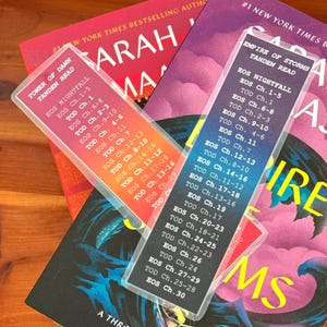 Throne of Glass Tandem Read Bookmarks - Digital Download - Set of 2