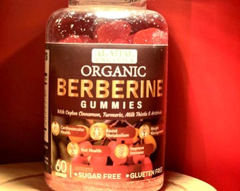 Gomitas de berberina orgánicas (HALAL)