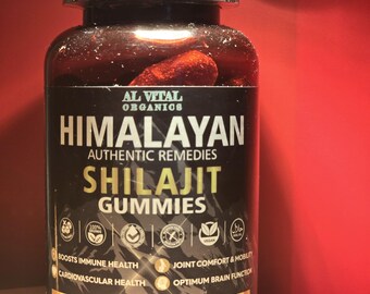 Organic Himalayan Shilajit (Halal) Gummies