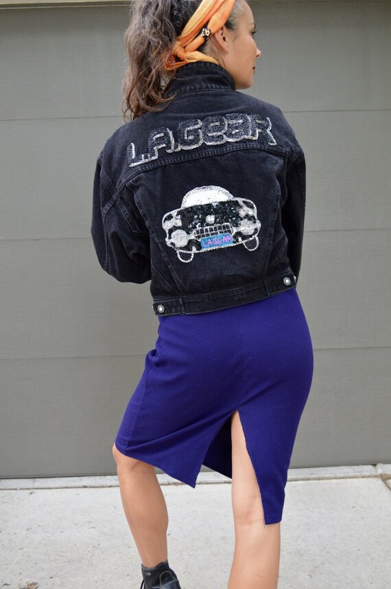 vintage la gear jean jacket