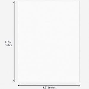 A4 White Paper 120gsm – 50 Sheets for Papercraft, Origami, Card Making, Scrapbooking, Printing & DIY Projects