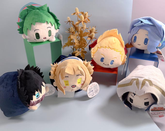 My Hero Academia Mochibi Plush Set of 3 | Random Mochibi Plushes - Etsy