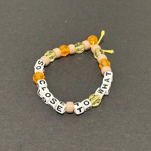 So Close To What Friendship Bracelet Tate McRae
