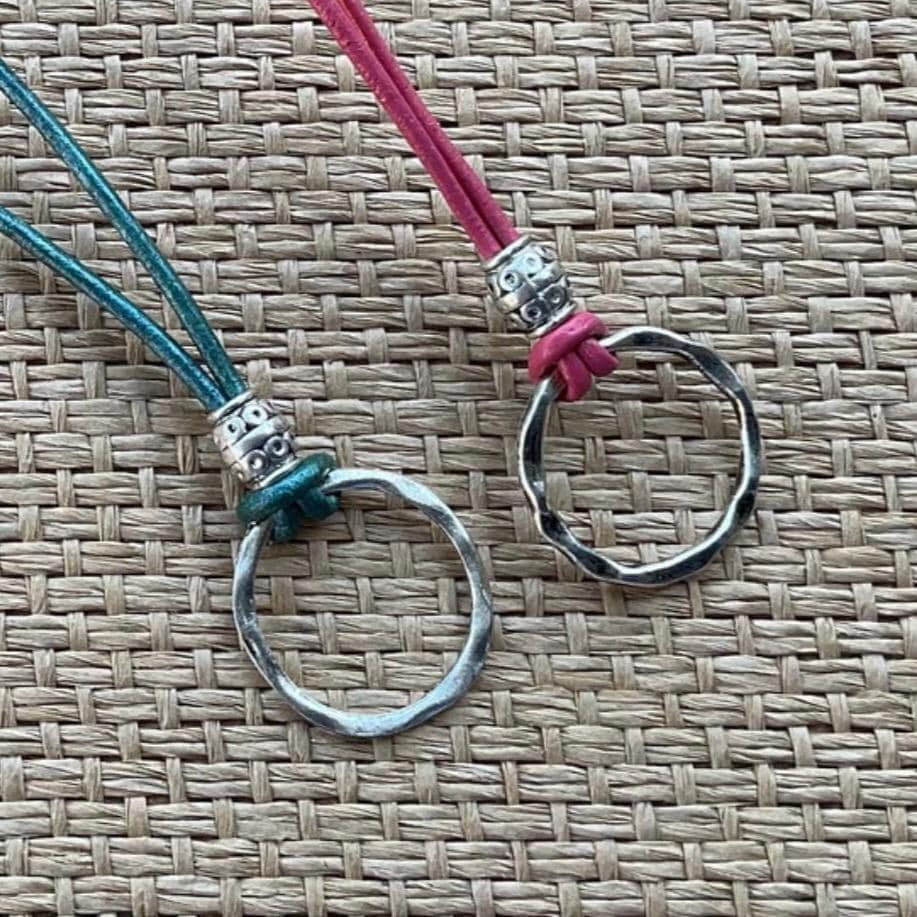 Leather Necklace Eyeglass Holder - Etsy