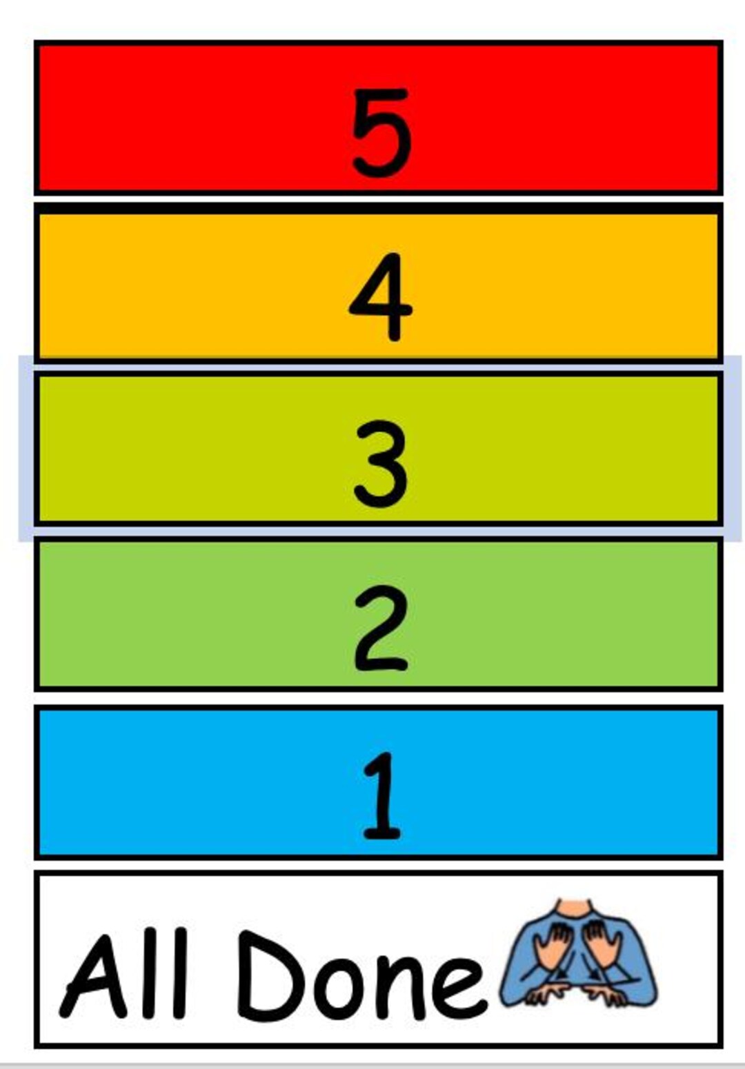 Visually Supported Countdown Timer for Neurodivergent Children | Easy ...