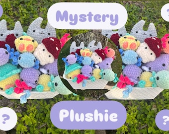 Handmade Crochet Amigurumi Mystery Plushie: Made to Order