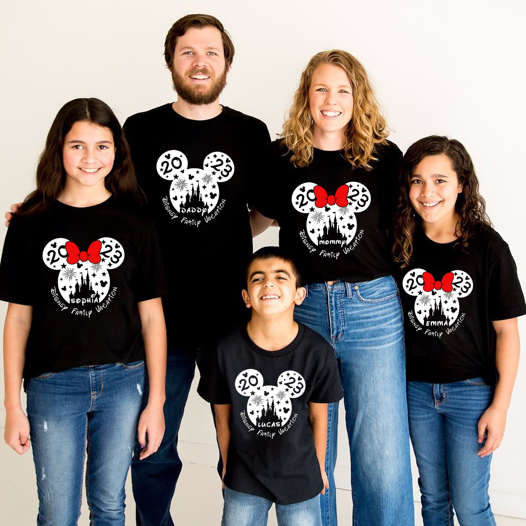 Discover Custom Disney Trip 2023 shirts, Matching Family Vacation shirt, 2023 Disney Squad Shirt