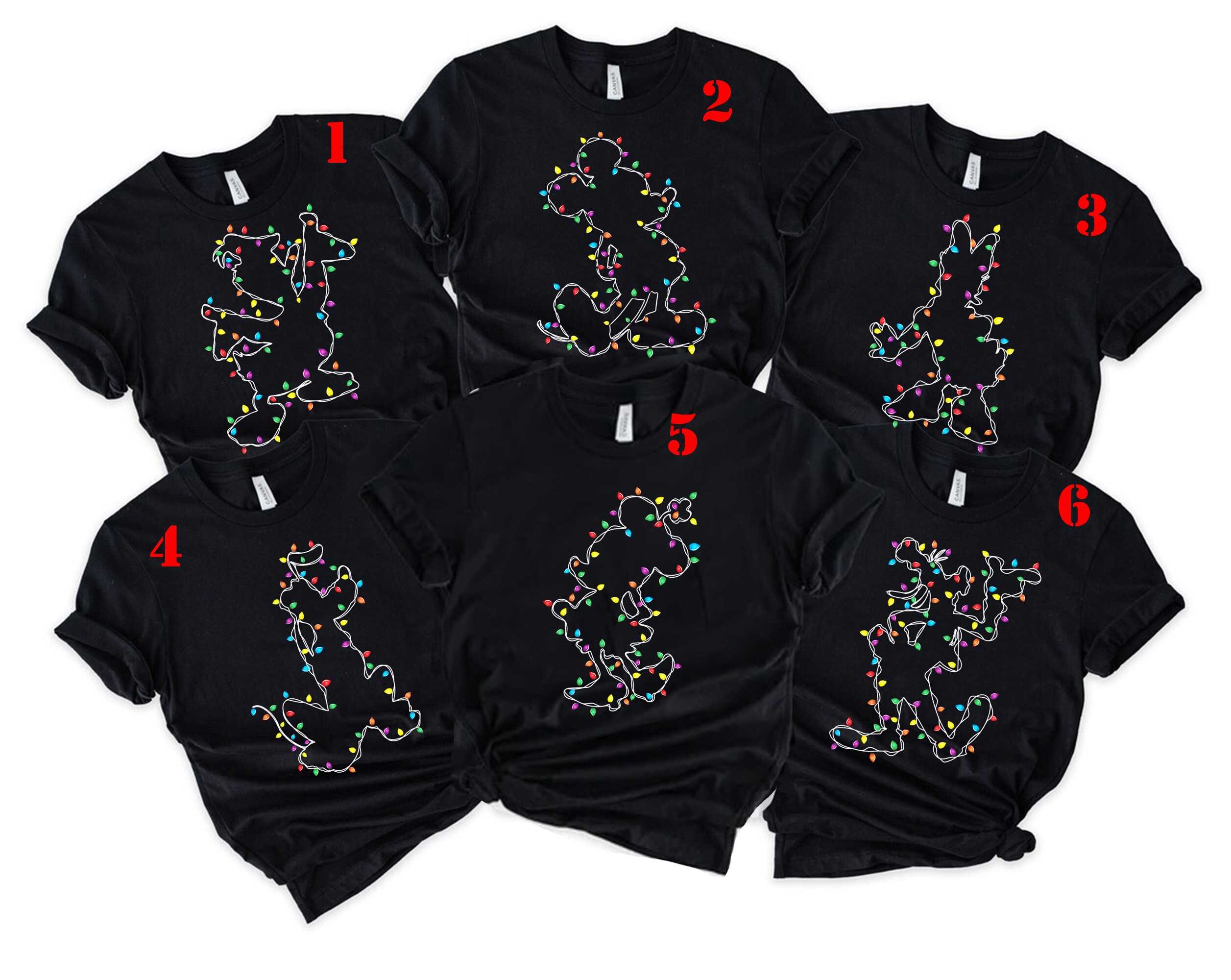 Discover Disney Christmas Lights Shirt, Mickey Christmas Lights Shirt, Minnie Christmas Shirt
