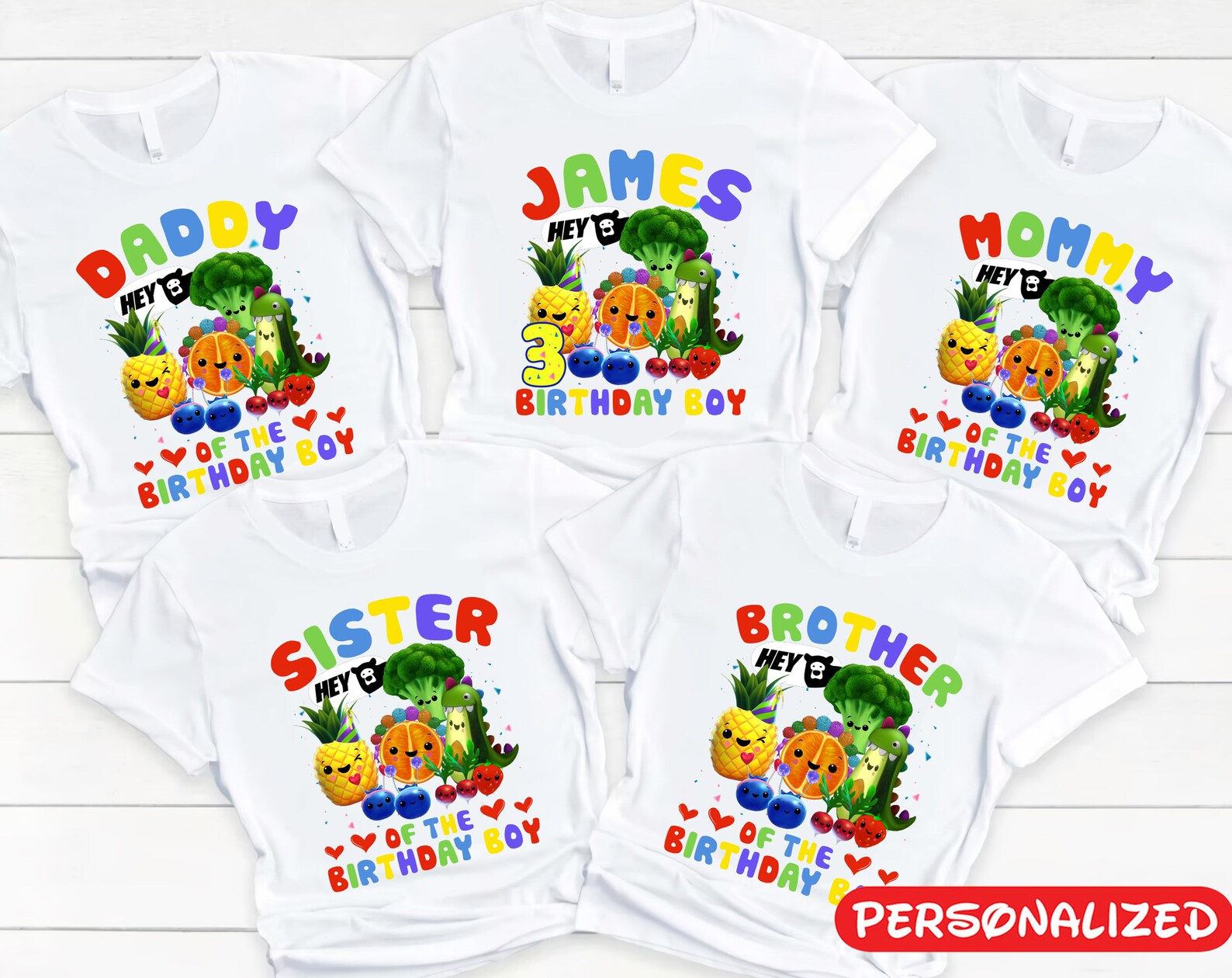 Hey Bear Sensory Birthday Shirt Dancing Fruit Shirt Hey Bear - Etsy Ireland