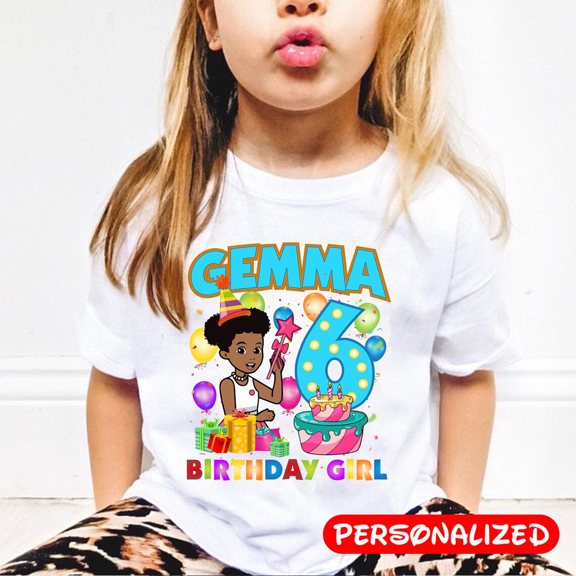 Personalized Gracie's Corner Birthday Shirt Birthday Girl Etsy