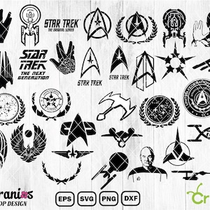 Star Trek svg Star Trek Navi svg Enterprise Vector USS Enterprise File tagliati
