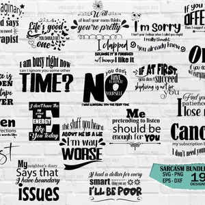 Sarcasm Svg Bundle, Sarcastic Bundle Svg, Sarcastic Svg Bundle, Funny Svg Bundle, Sarcastic Sayings Svg Bundle, Sarcastic Quotes Svg