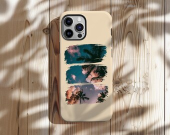 California Palm Tree iPhone & Galaxy Case: Beachy Summer Design
