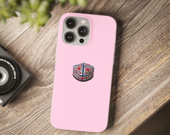 Uyghur Doppa Hat Design Phone Case: Cultural Gift