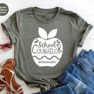 Easter School Counselor Shirt, School Social Worker T-Shirt, Easter Counselor Gifts, School Staff Easter Shirt Counselor Appreciation,ba522-