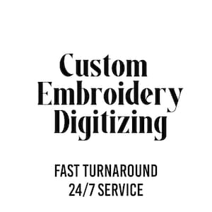 Custom Embroidery Digitizing, Logo Digitizing, Embroidery Digitizing Service, Image Digitizing Embroidery, Custom Digitize, Best Digitizing