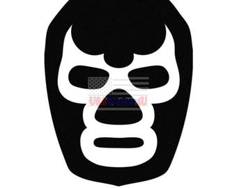 Sports Lucha Libre Blue Demon Vinyl Sticker Decal For Car Truck Motorcycle Vehicle Bumper Window Mug  Laptop Tablet Room Wall Decor