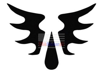 Others Blood Angel Wings Vinyl Sticker Decal For Car Truck Motorcycle Vehicle Bumper Window Mug Laptop Tablet Room Wall Decor