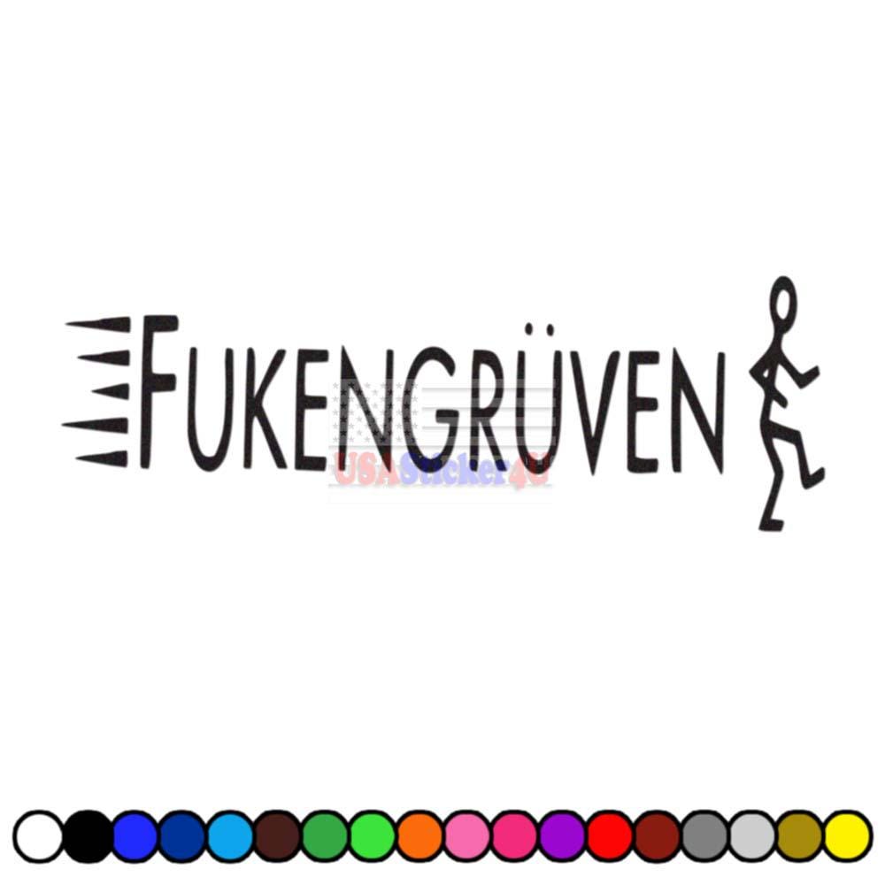 Funny Adult Rude Vinyl Decal Sticker – Fit For VW Car Truck Window Laptop