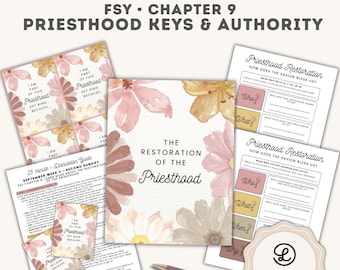 September 13, LDS Young Women Lesson, For the Strength of Youth (FSY) Discussion Guide: Chapter 9 Priesthood Keys and Authority, Week 2