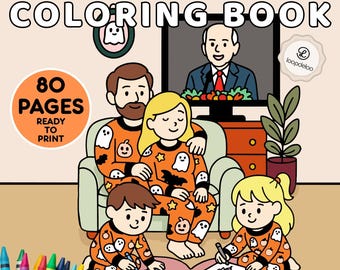October General Conference Coloring Book | LDS Kids Activity (Digital Download)
