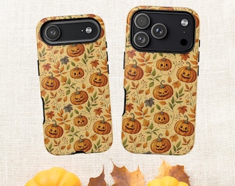 Halloween Phone Case, Pumpkin Phone case for iPhone 17, 16, 15, 14, Samsung, Google, Spooky Season Phone Cover, Fall Phone case