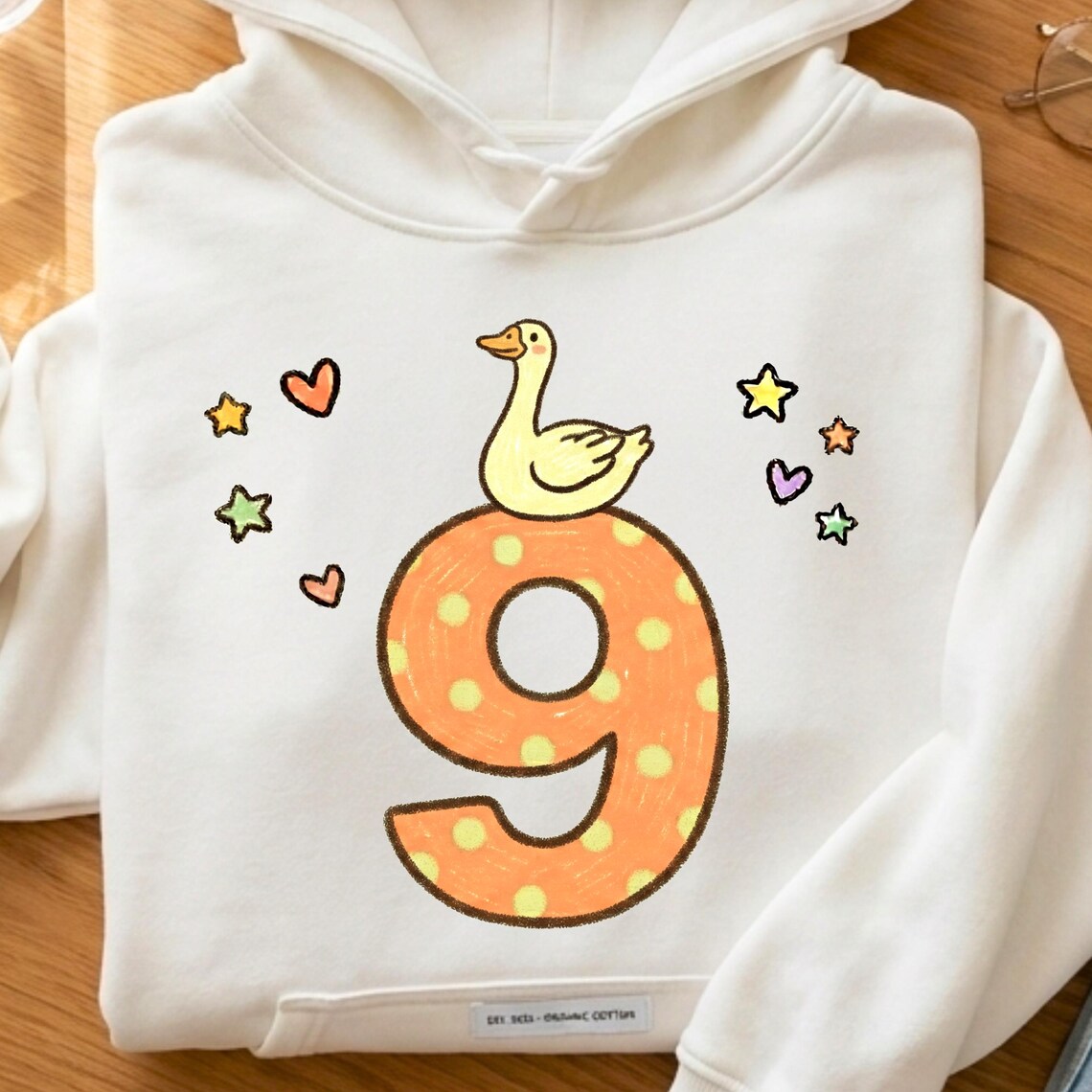 Silly Goose Birthday Shirt PNG, Cute Animal Numbers 0-10, Baby Shower ...