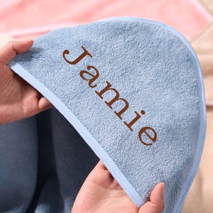 Personalized Bath Towel For Baby And Child,Embroidered Hooded Towel,Hooded Spa Towel For Newborn,Custom Newborn Bath Towel,Baby&#39;s Gift