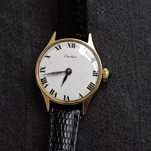 Gorgeous 14k Yellow Gold Cartier for Concord Manual Winding Watch