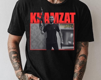 Limited KHAMZAT CHIMAEV 90s Vintage Shirt Graphic mixed martial artists MMA Comfortable Tee Unisex Tshirt Bootleg Sweatshirt