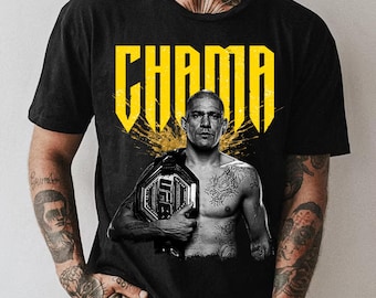 Alex Pereira Chama T-Shirt | Vintage UFC Champion Fan Tee