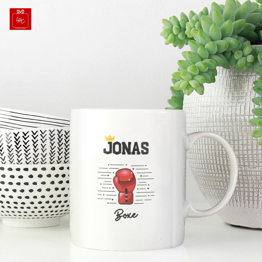 Personalized Boxing Mug With Name - Gift for Male and Female Boxers ...