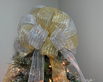 ZAYMDO Nastro Natalizio, 9,4m Nastri in Rete Metallica Decorativa per Ghirlande Albero di Natale, Nastro Natalizio in Tessuto a Rete di Lamina Metallica per Fai da Te Feste Confezioni Artigianato