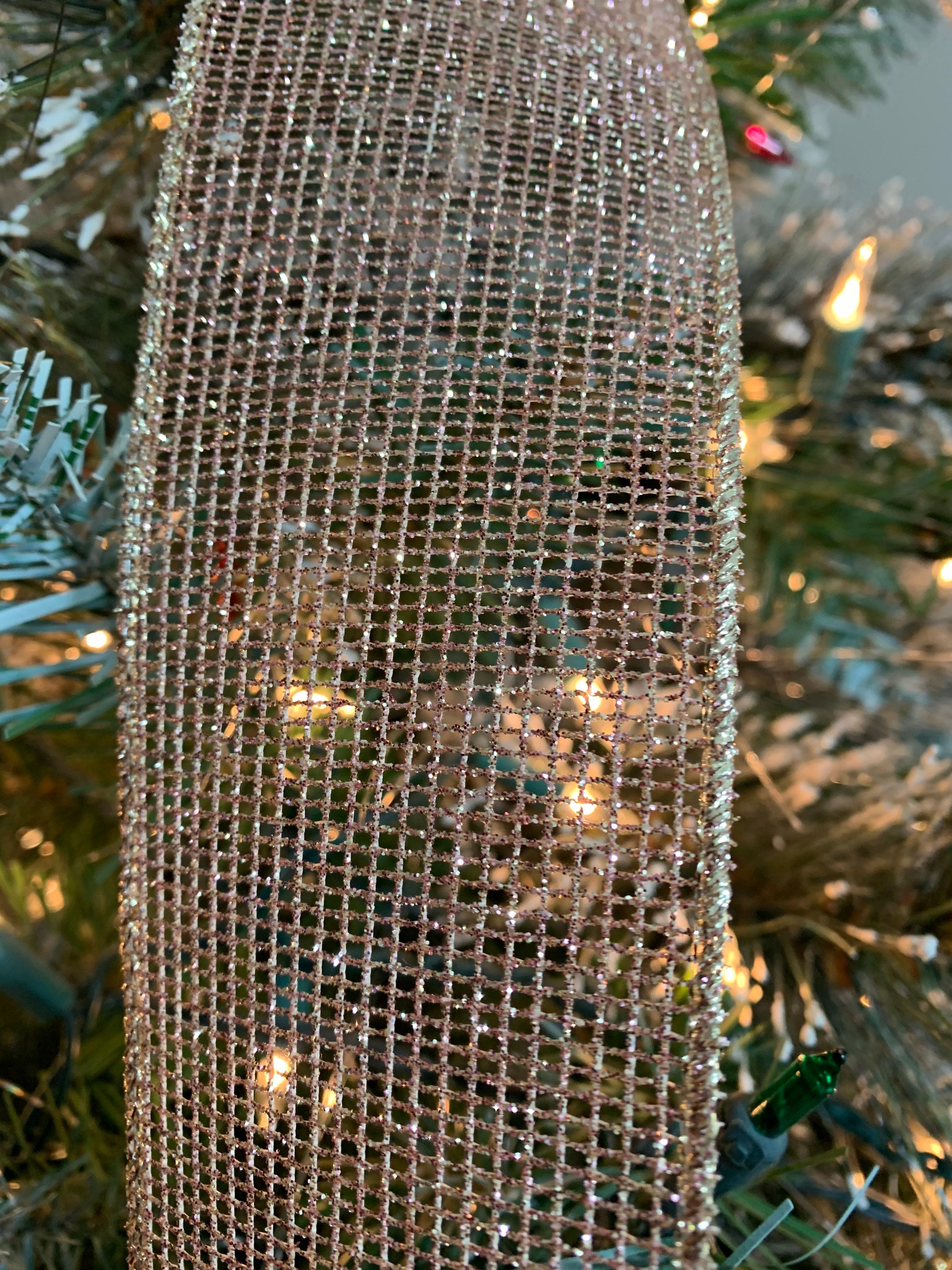 Nœud Géant Décoratif Blanc 18,5 X 74,8 Cm - Pour Sommet De Sapin Noël, Mariage, Anniversaire, Décoration Murale