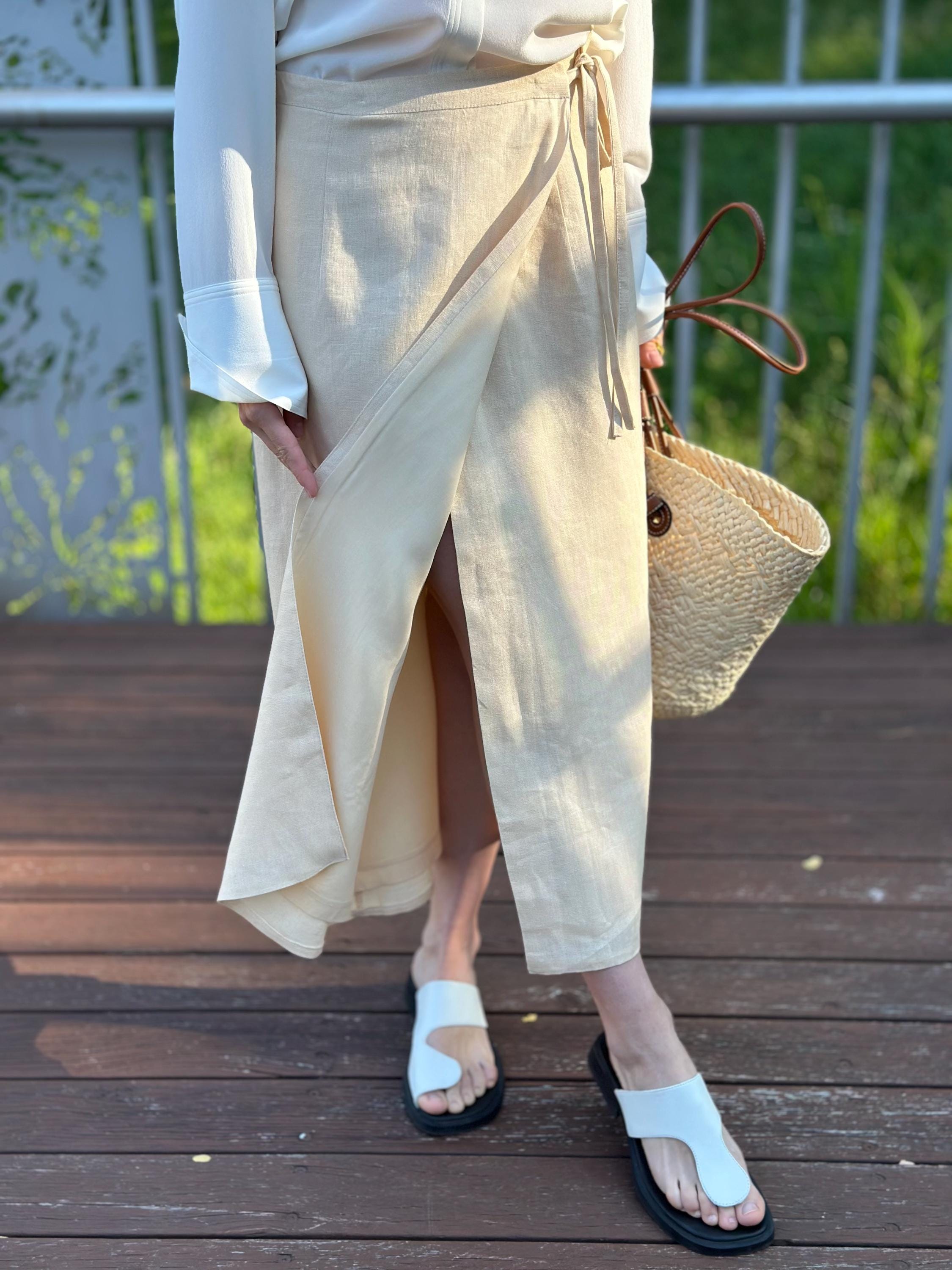 ワンピース Ruffled Layered Wrap Skirt Cream Amazon.com: Sweet Flare Ruffle Cute Skirts for Teens Casual