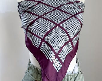 Vintage Coach Silk Scarf