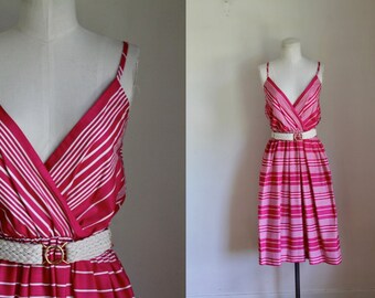 fuschia sundress