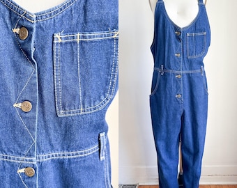 Vintage Pointer Brand Denim Overalls: 70s/80s Bib Overalls