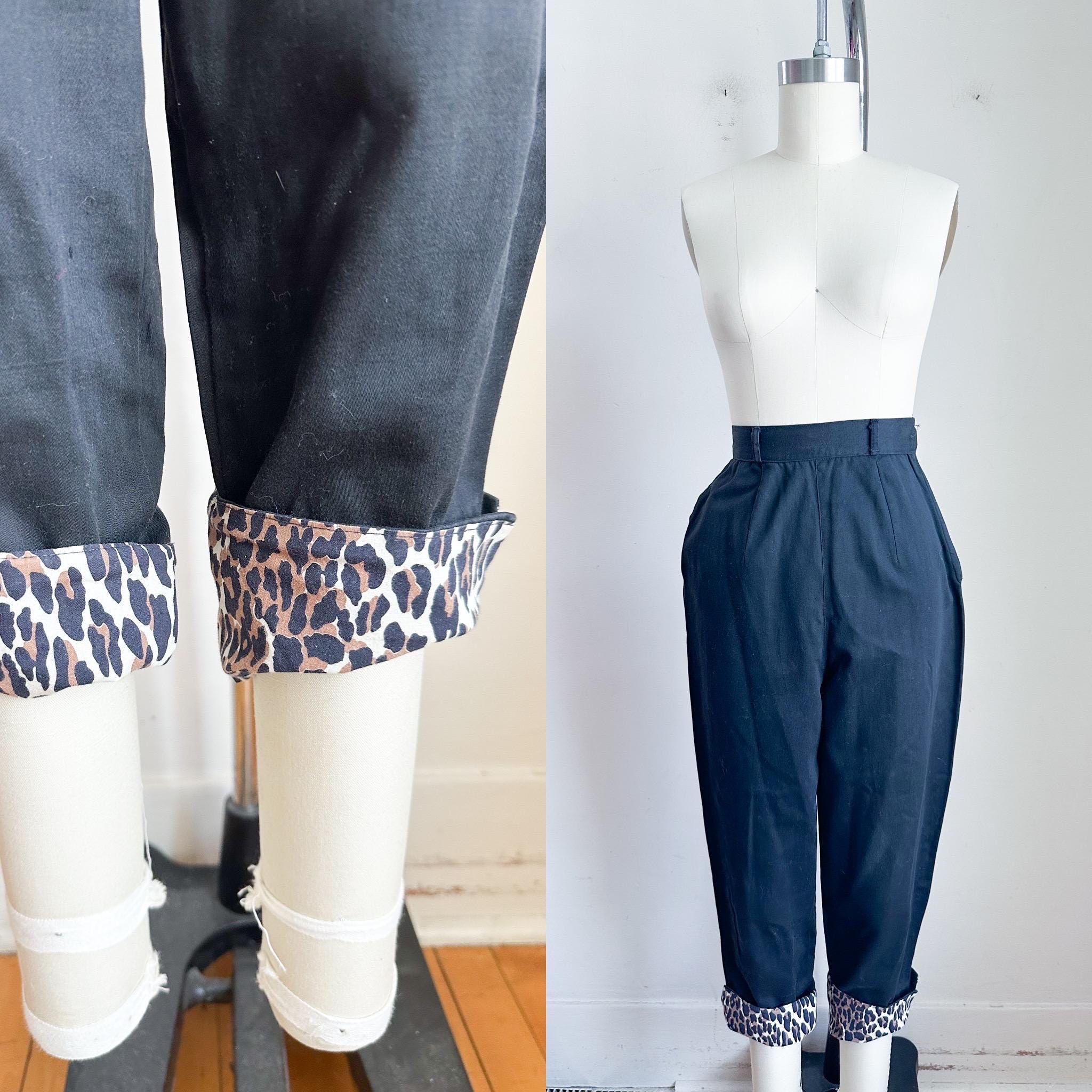 1950s Black Pants - Etsy Canada