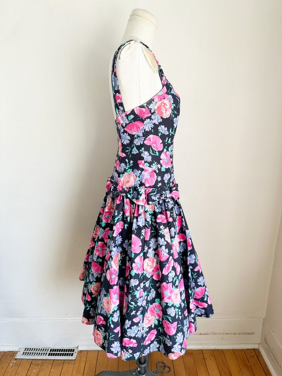 Vintage 1980s Laura Ashley Floral Sundress / XS - image 7