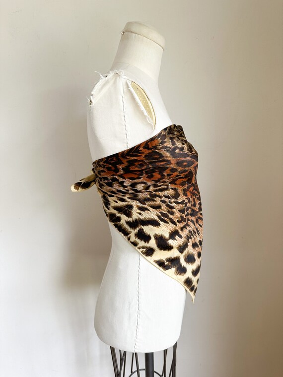 Vintage Echo Animal Print Scarf - image 7