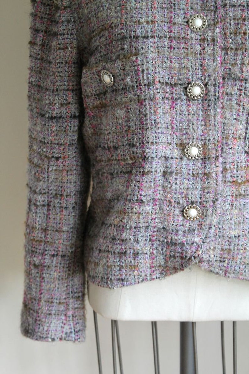 Vintage 1980s Tweed Blazer M