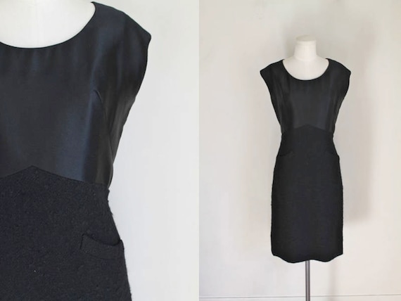 christian dior black dress