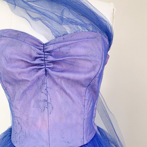 vintage purple prom dress Spaghetti Straps 90S daisystyledress please carefully follow our guide Vintage Purple Pleats Long Prom