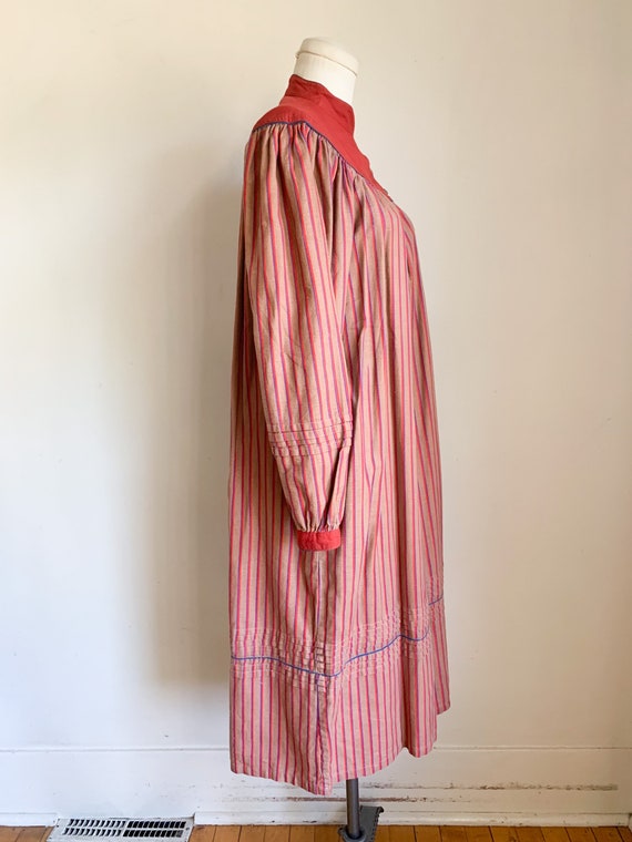 Vintage 1970s Panache Indian Cotton Trapeze Dress… - image 4